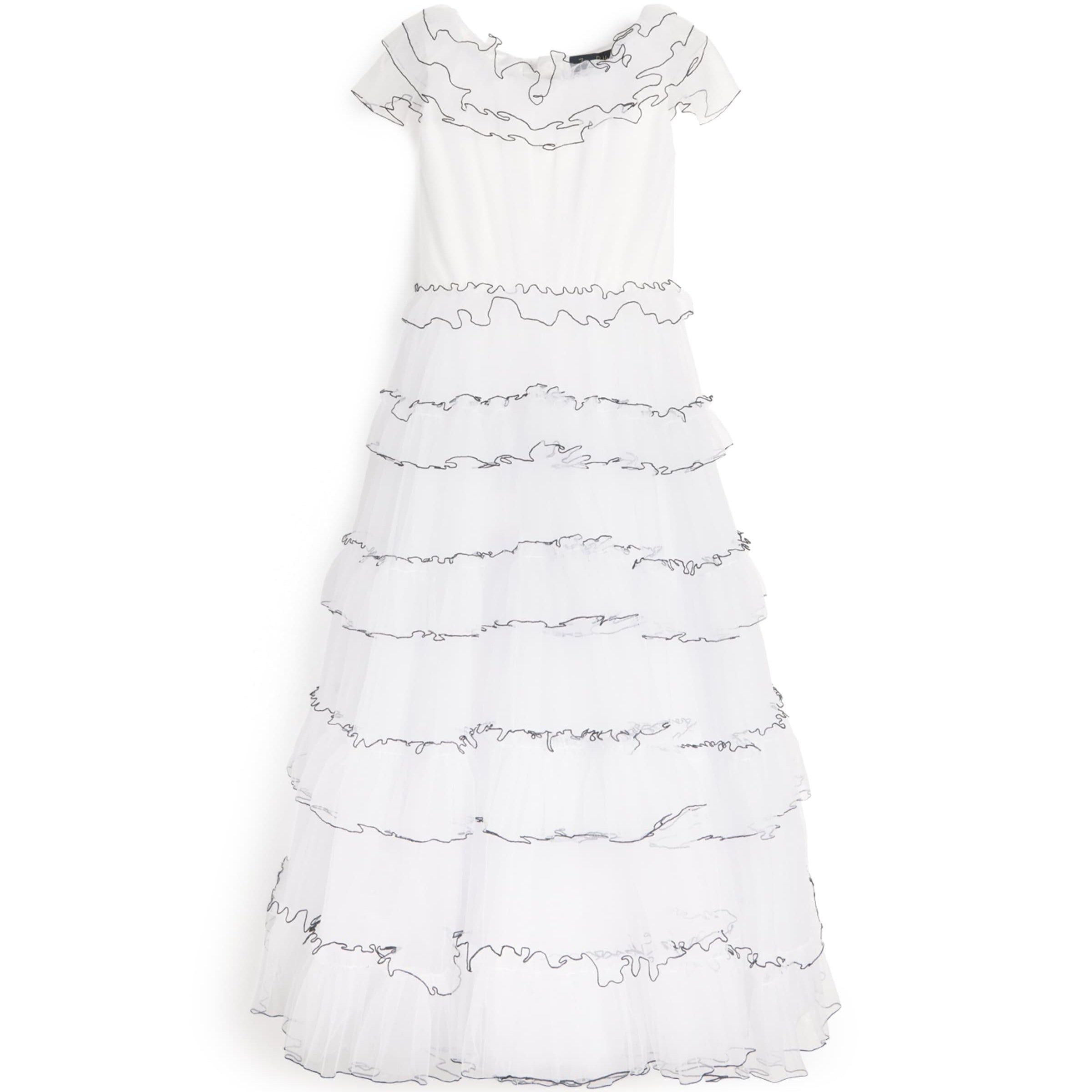 Jenny Packham Kids Tulle Harlow Dress (6-14 Years)
