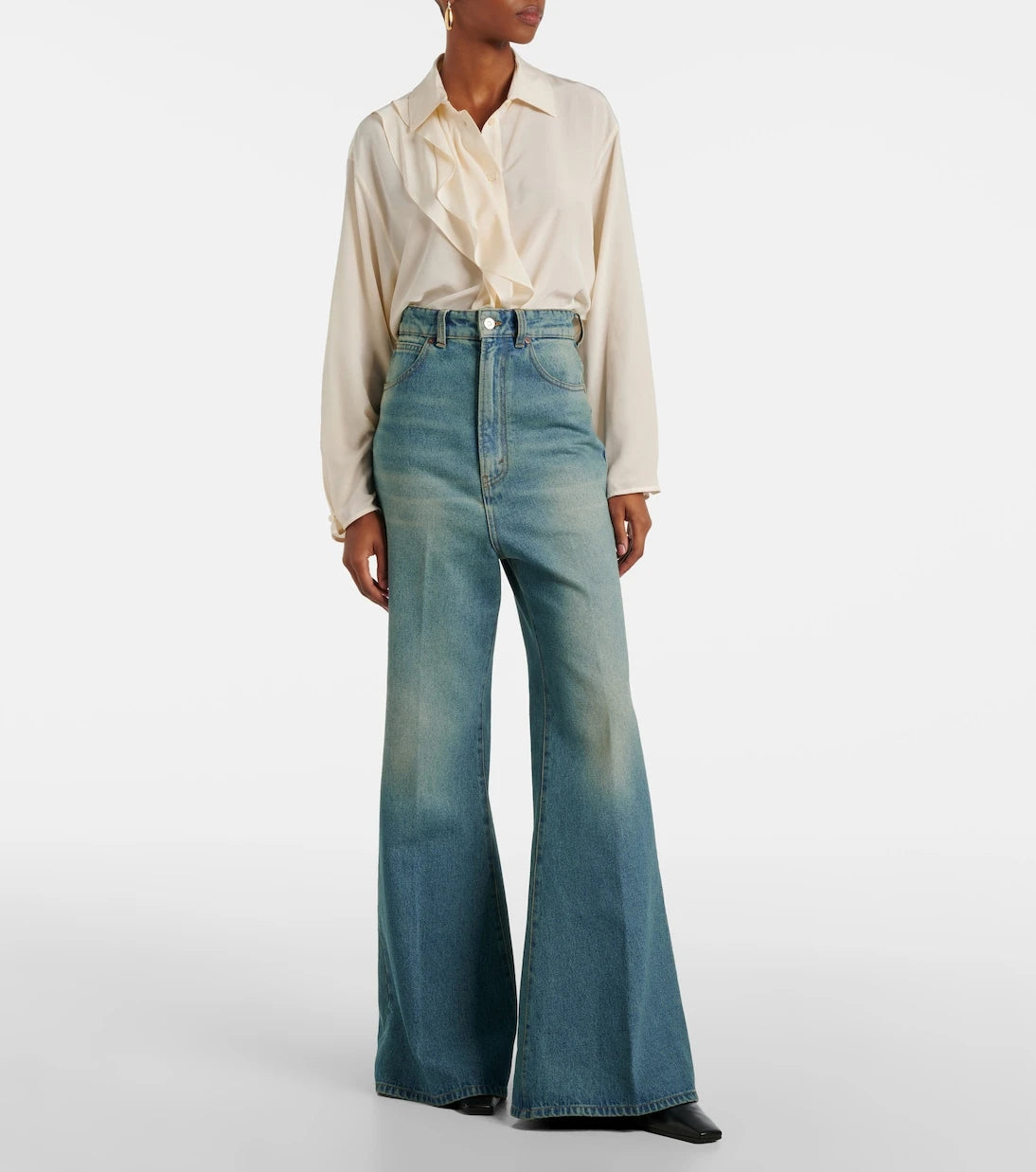 Victoria Beckham - High-rise flared jeans