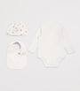 Ralph Lauren Kids Polo Bear Bodysuit, Hat and Bib Gift Set (3-9 Months)