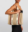 Brown Medium Woody Tote Bag