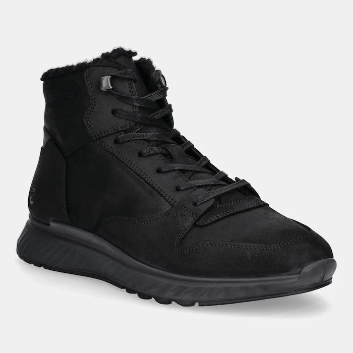 Обувки от набук Ecco Exostride Mid Warm