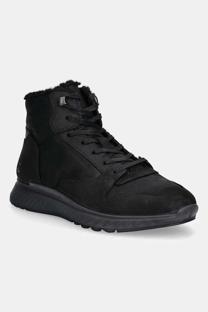Обувки от набук Ecco Exostride Mid Warm