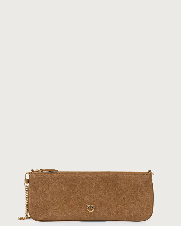 Pinko Kadın Süet Clutch