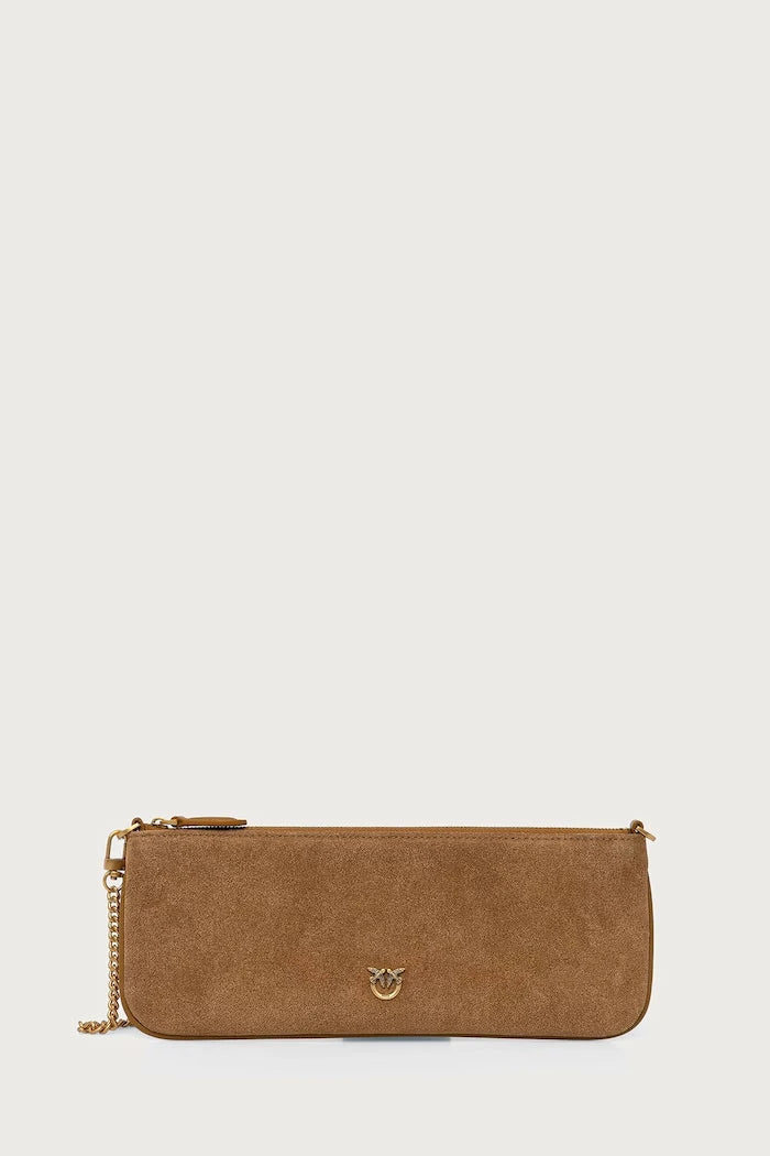 Pinko Kadın Süet Clutch