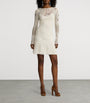 Ralph Lauren Collection White Mulberry Silk Mini Dress