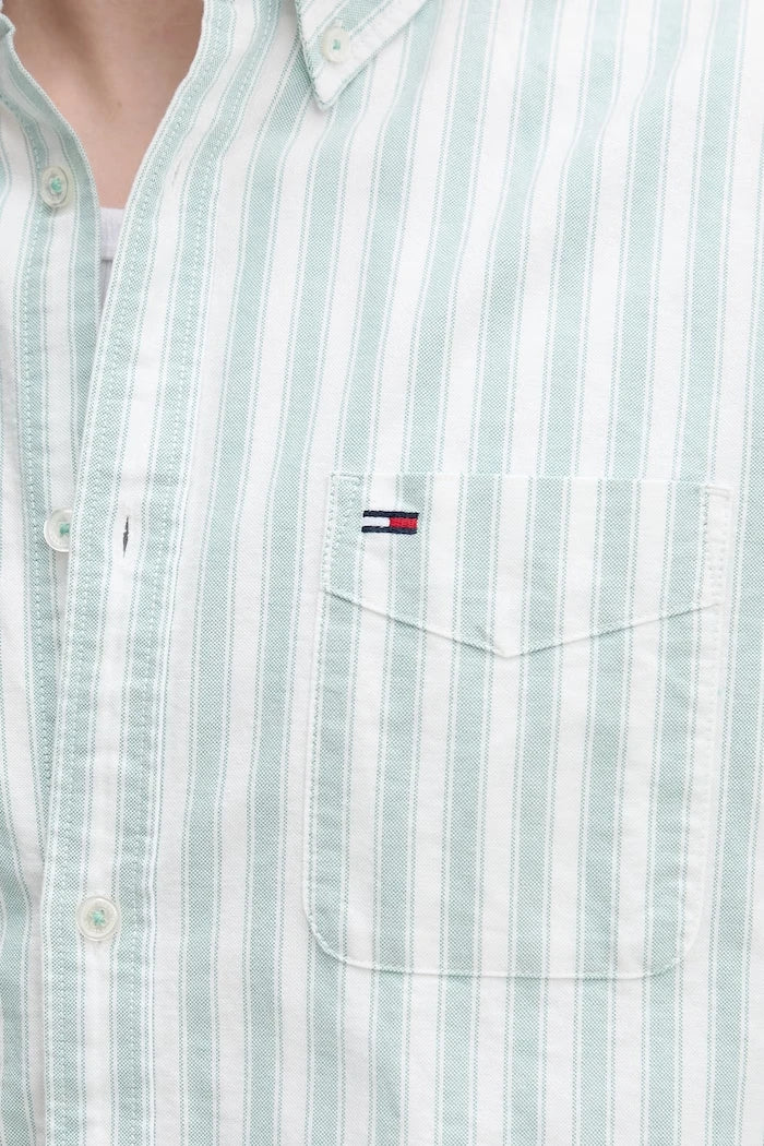 Tommy Jeans erkek pamuk gömlek