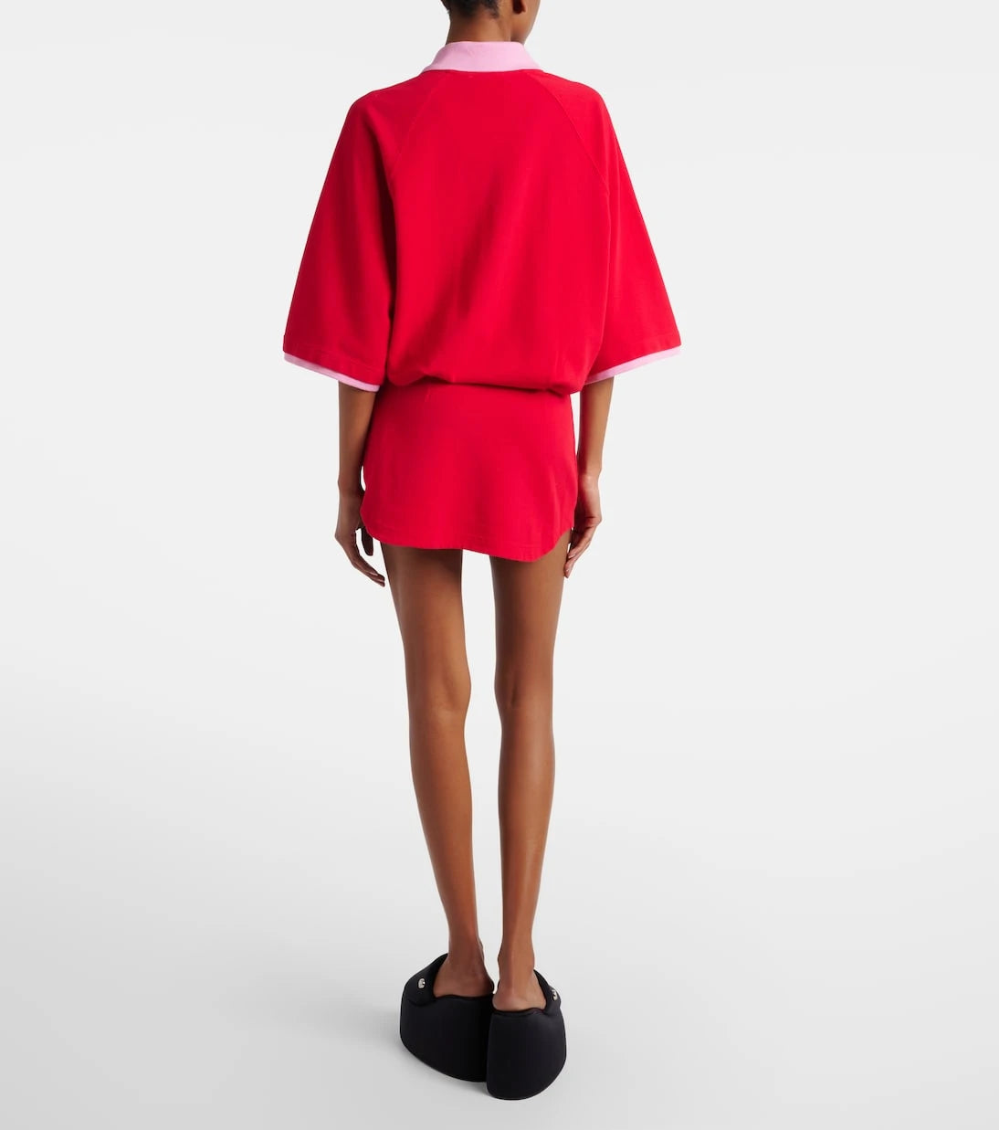 The Attico - Cotton polo dress