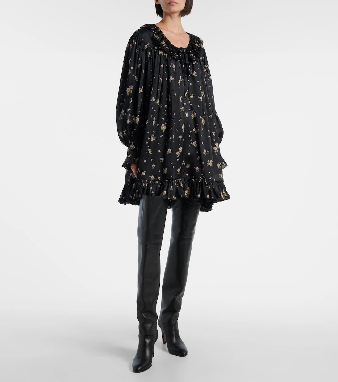 Chloé - حذاء Eve 85 الجلدي طويل حتى الفخذين