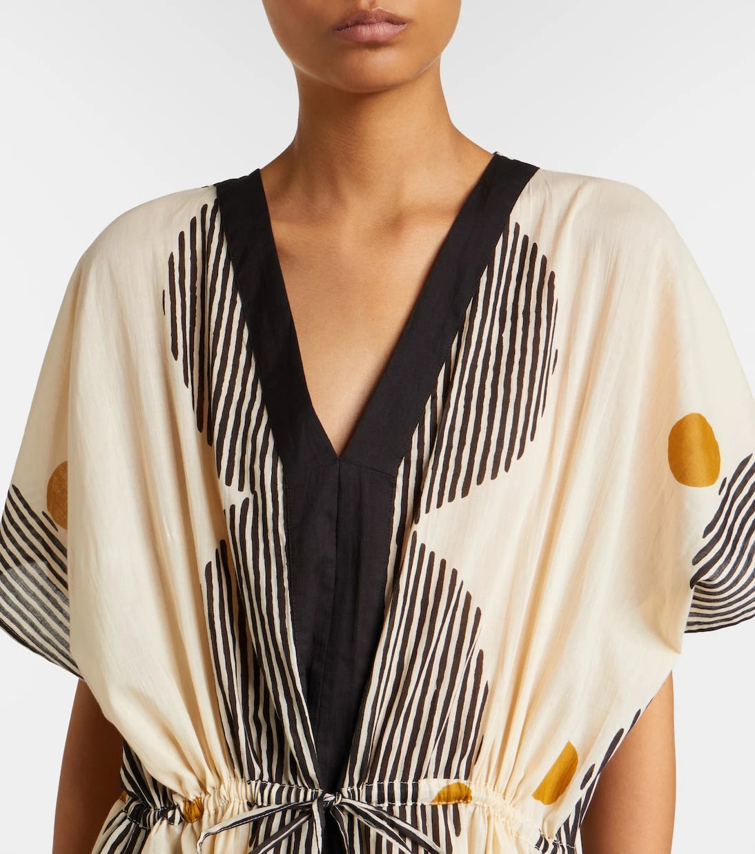 Velvet - Amira printed cotton kaftan