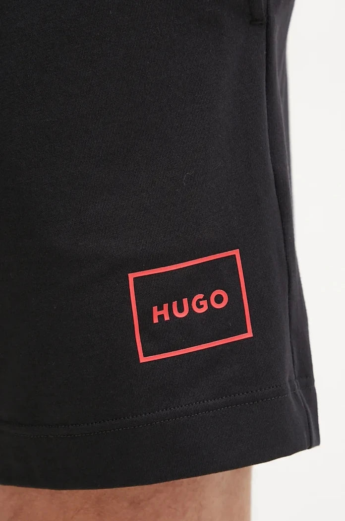 HUGO erkek pamuklu kısa pijama altı Laze Shorts CW