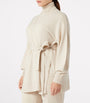 Beige Cashmere Echi Cardigan