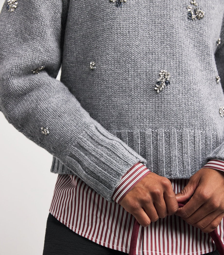 Simkhai Black Wool-Cashmere Coraline Sweater