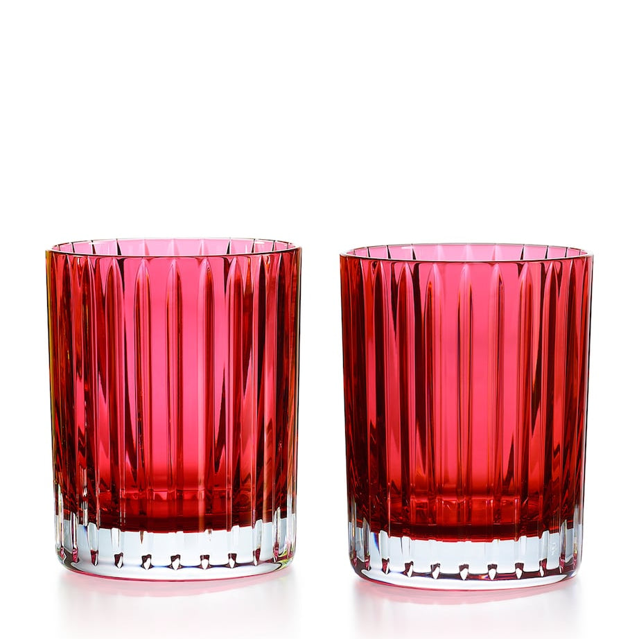 Set of 2 Large Harmonie Red Tumblers (360ml)