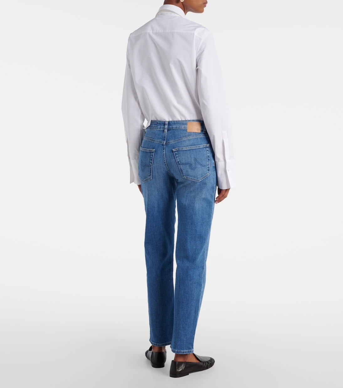AG Jeans - بنطلون جينز روتردام بقصة مستقيمة