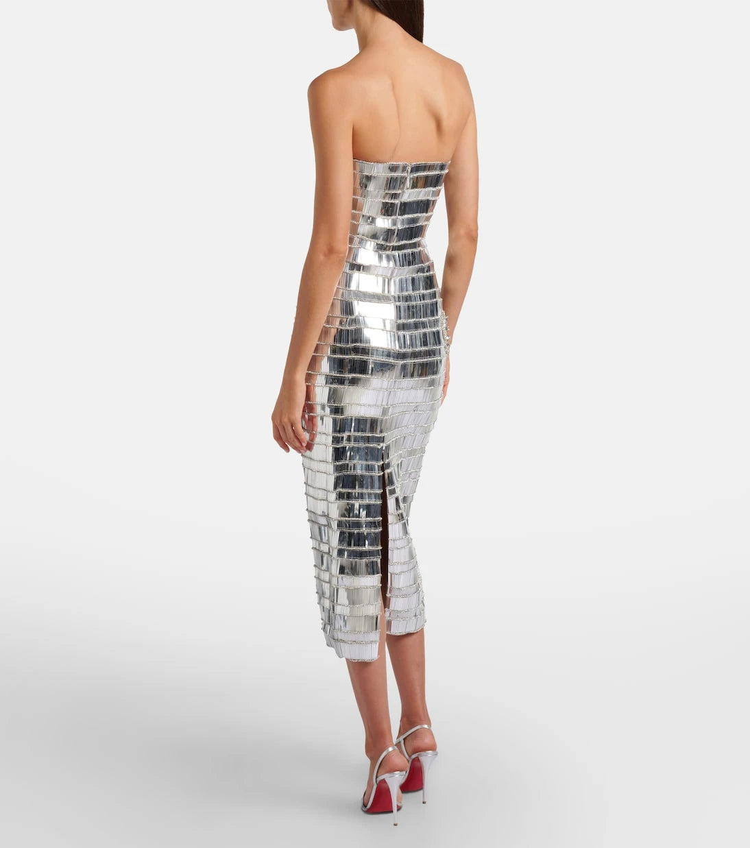 Rachel Gilbert - Ariel embellished bustier gown