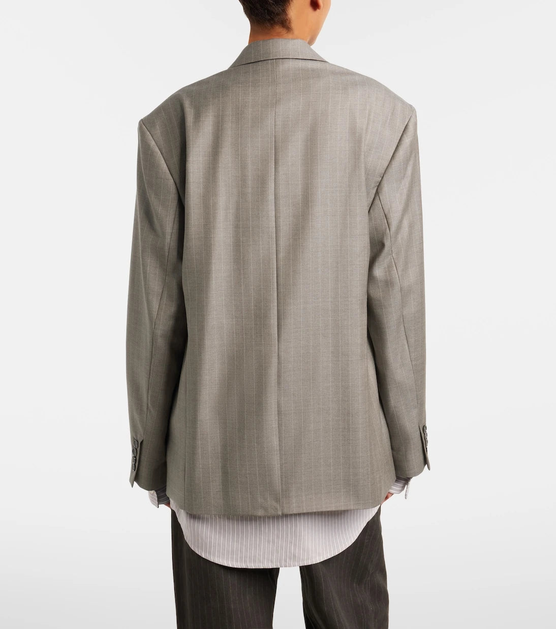 Acne Studios - Striped wool jacket