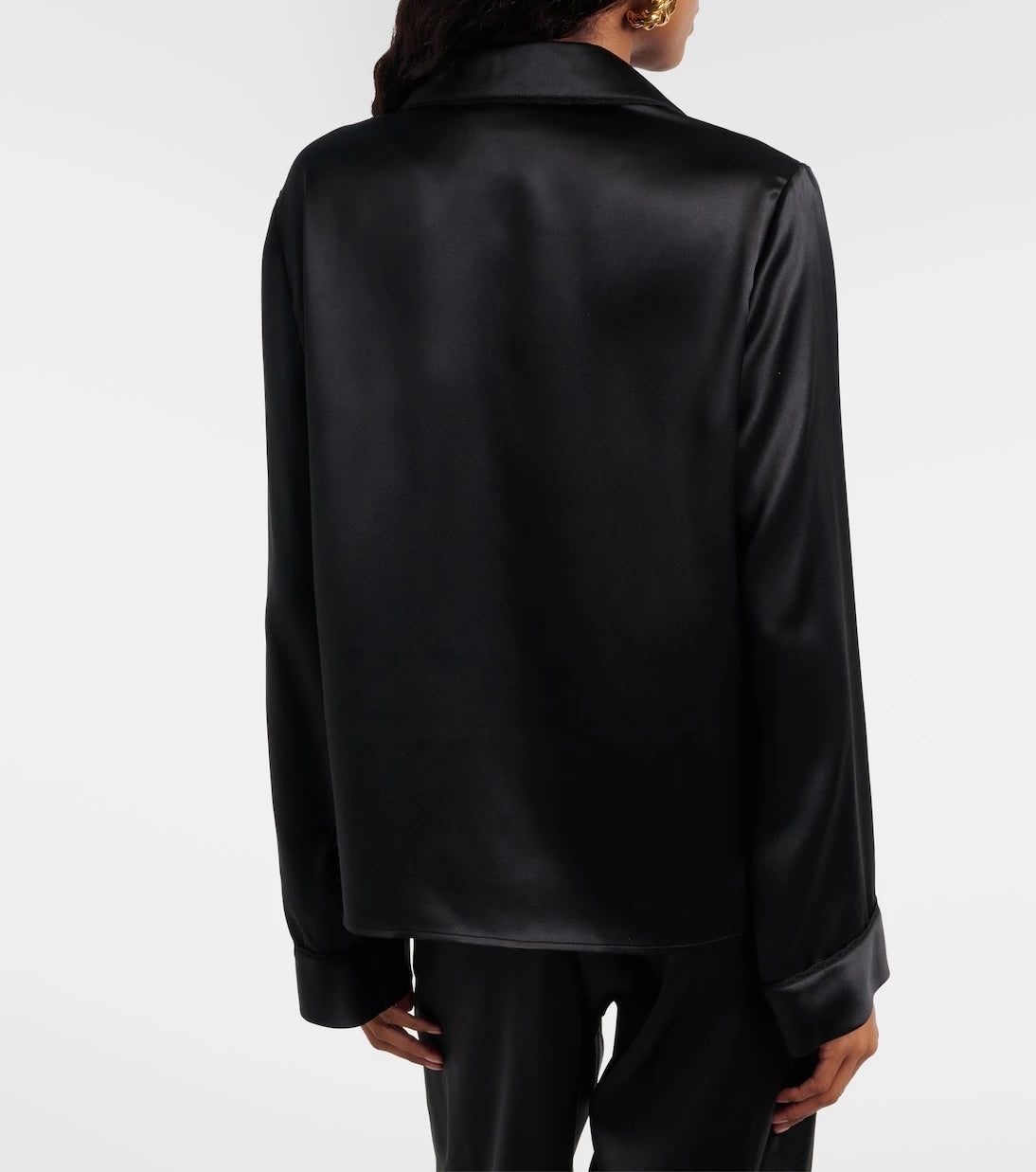 Saint Laurent - Silk satin shirt