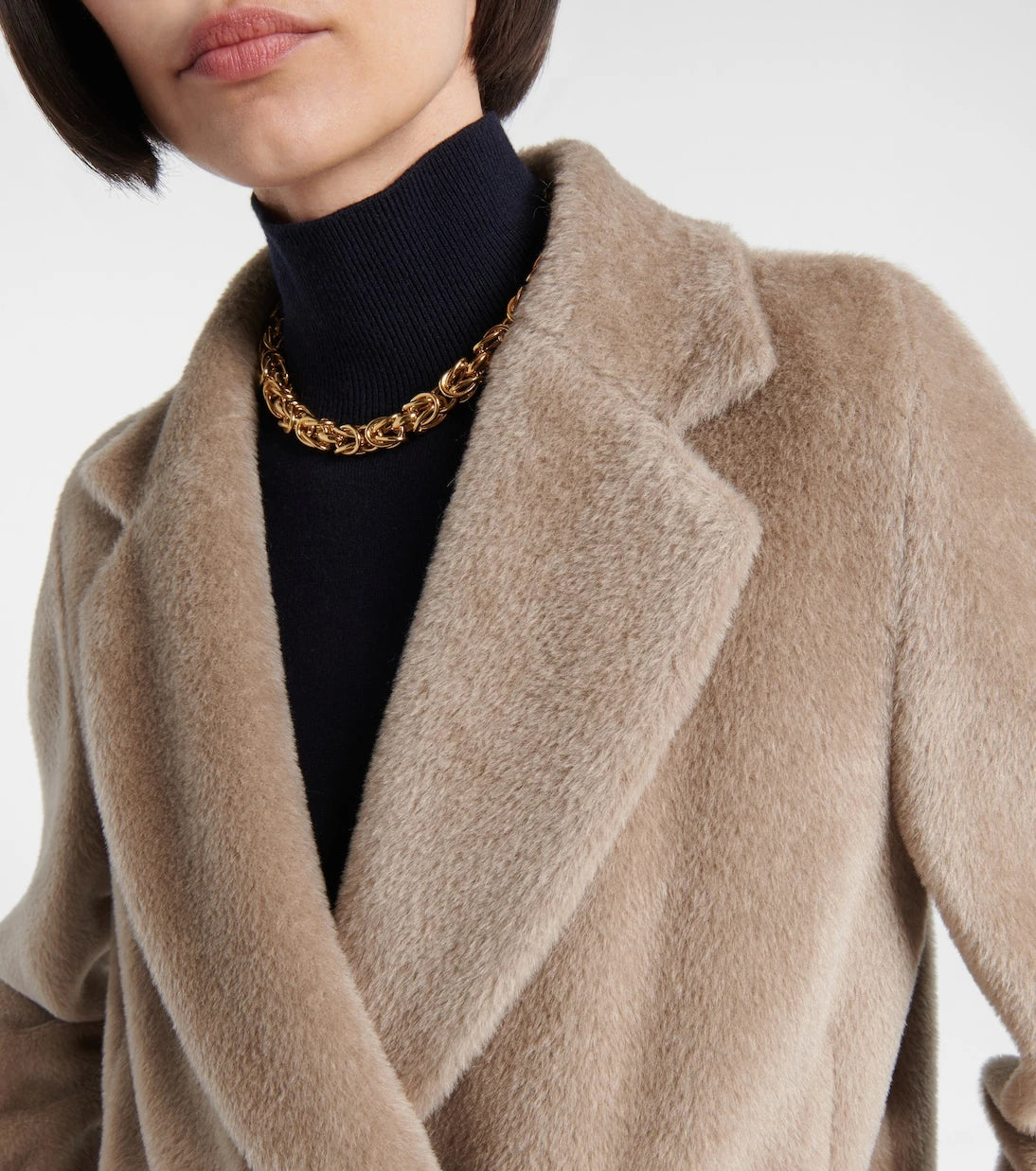 'S Max Mara - Roseto alpaca and wool coat