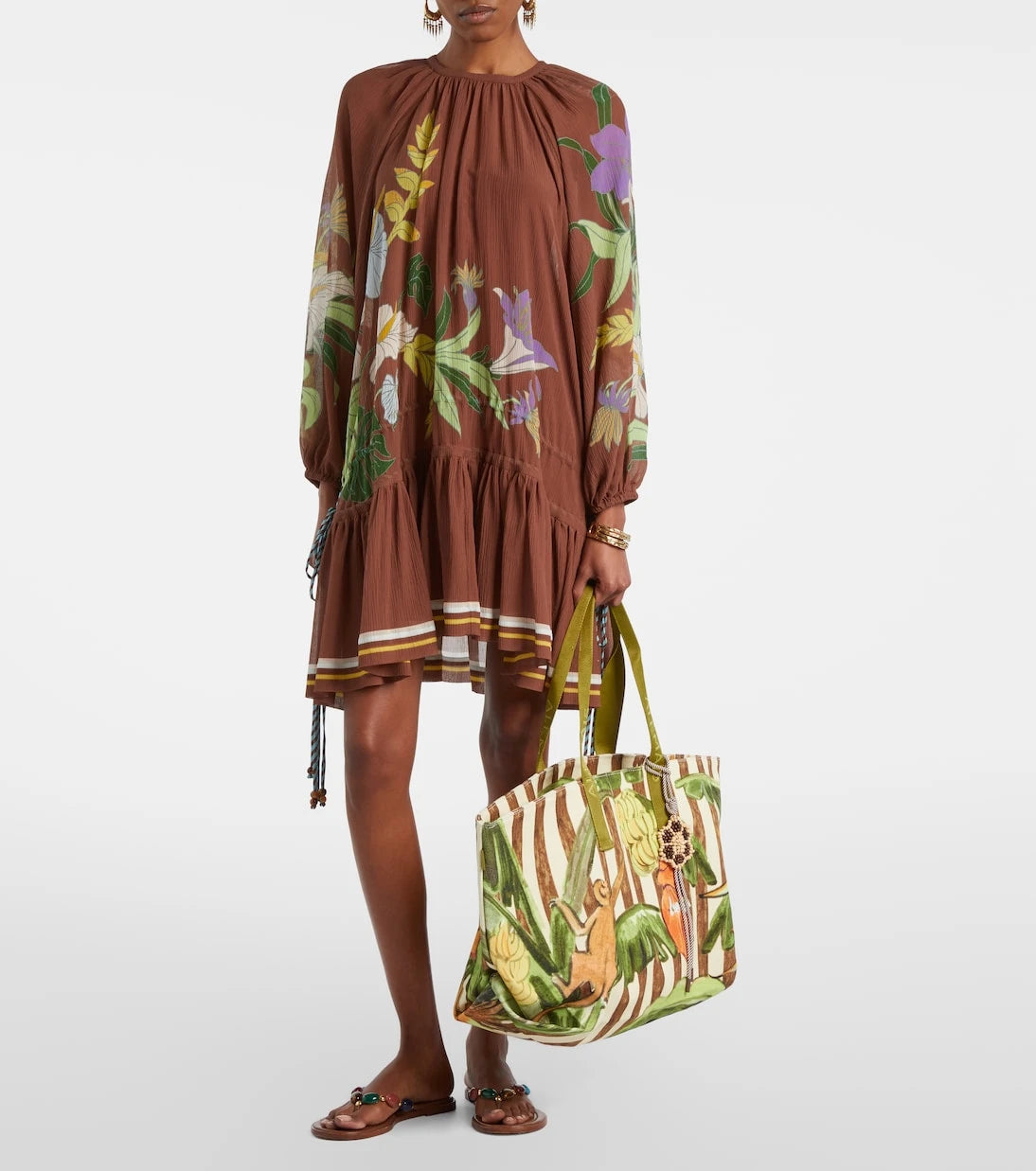 Alémais - Toucan Tango Large canvas tote bag