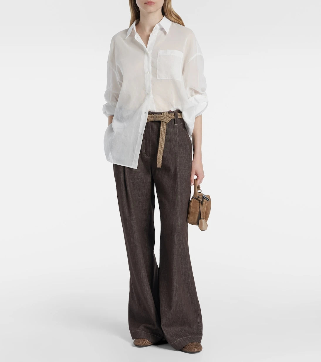 Brunello Cucinelli - Cotton poplin shirt