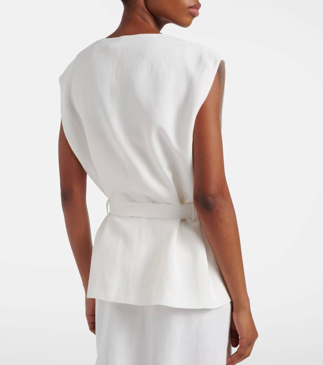Brunello Cucinelli - Belted wrap dress