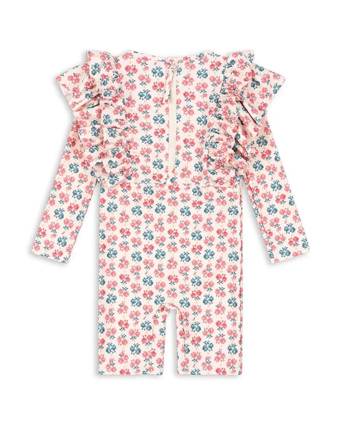 Konges Sløjd MANUCA FRILL ONESIE GRS Çocuk Tüm Mayo