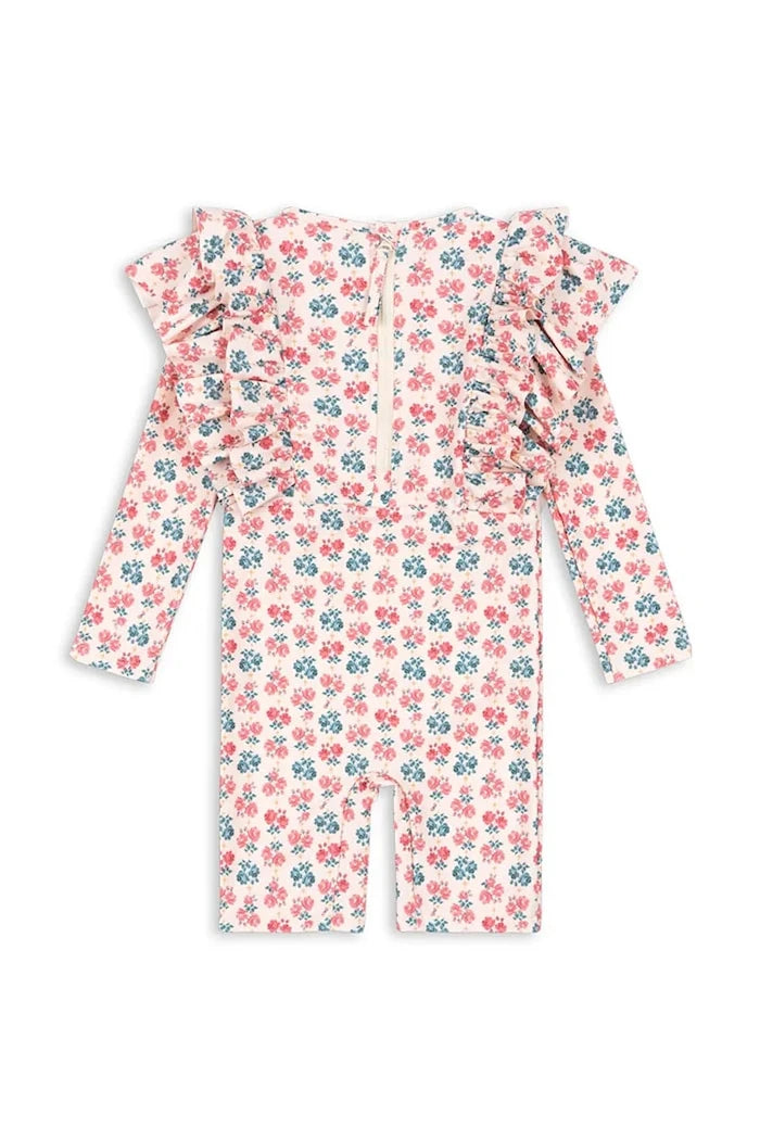 Konges Sløjd MANUCA FRILL ONESIE GRS Çocuk Tüm Mayo