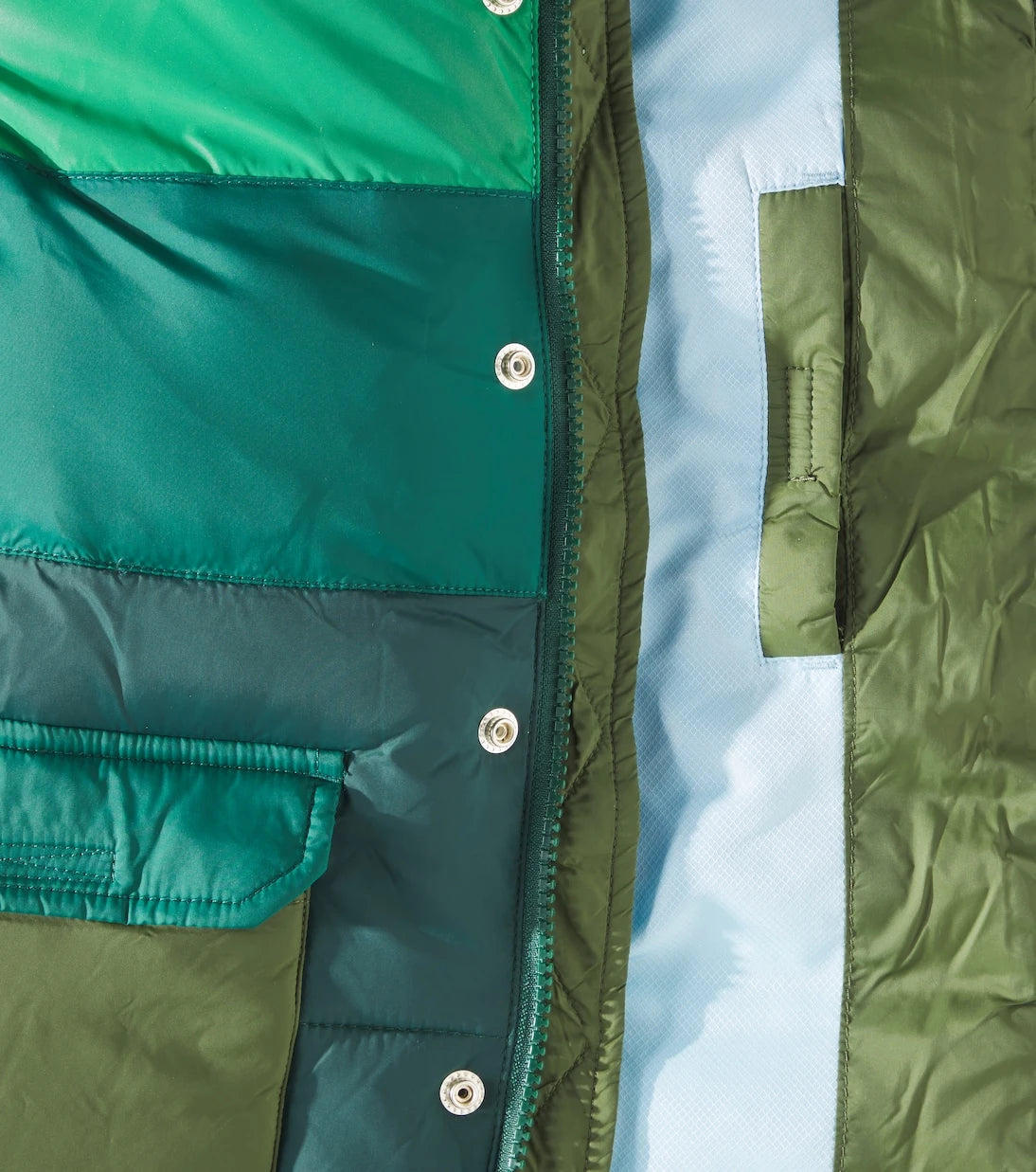 Scotch & Soda Kids - Colorblocked puffer jacket
