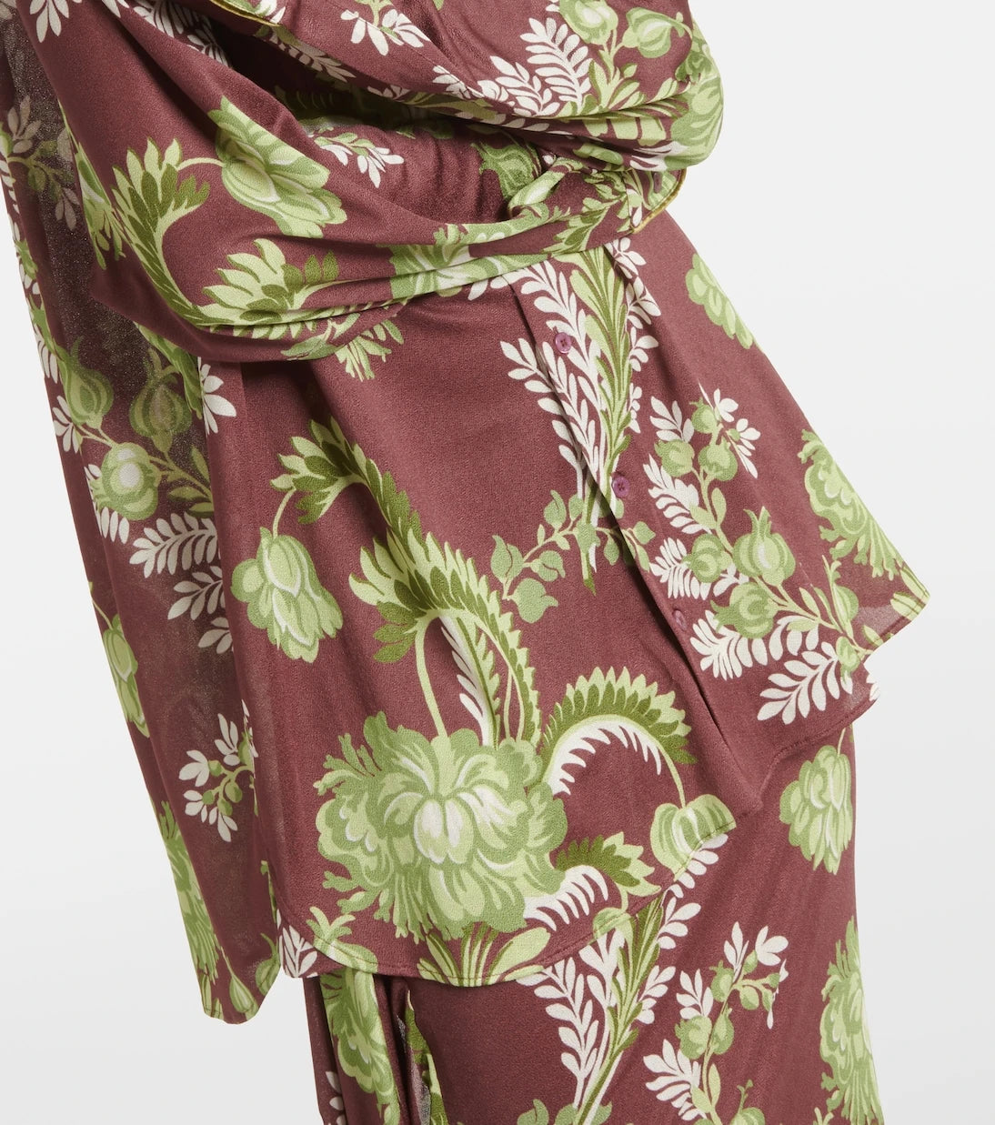 Etro - Floral oversized shirt