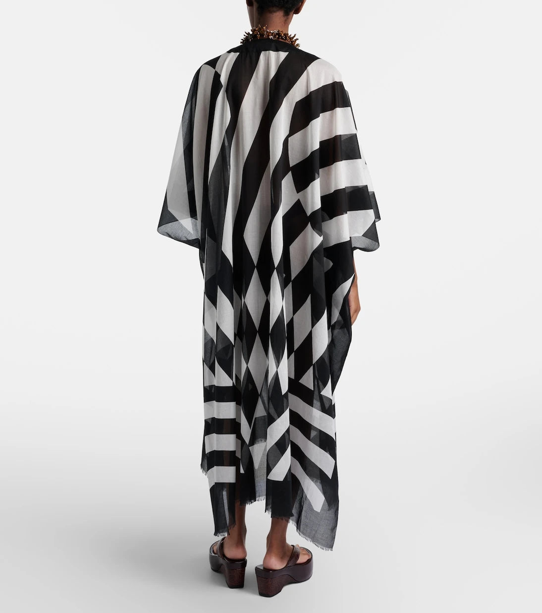 Dries Van Noten - Printed cotton kaftan