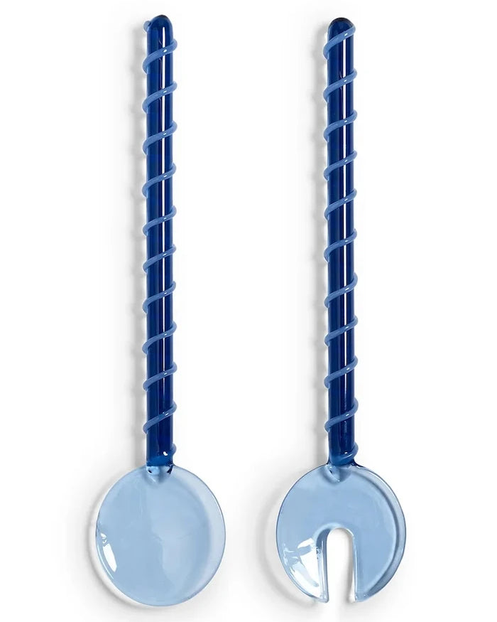 &k amsterdam Sling Blue Salata Kaşıkları (2 Adet)