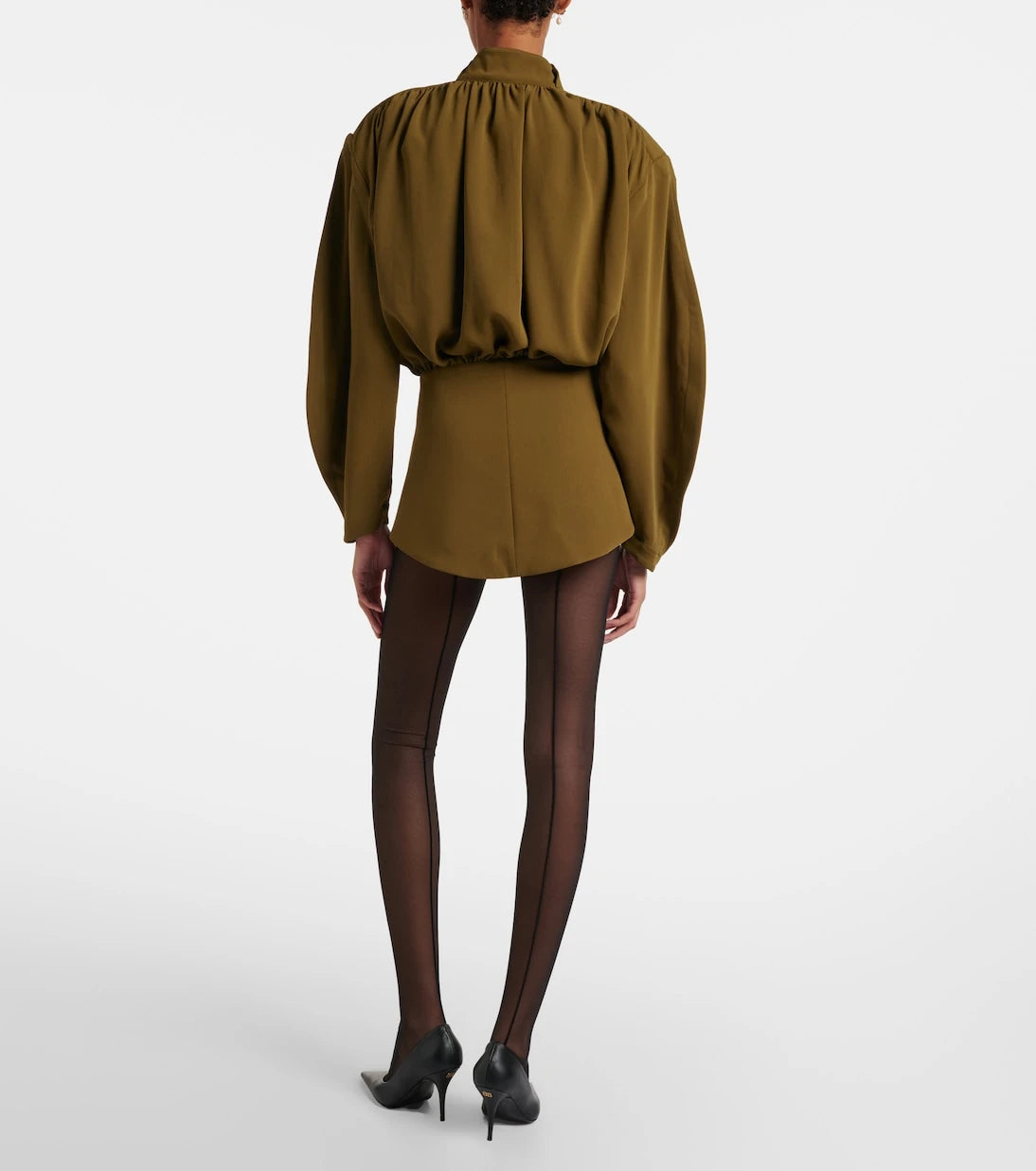 Mugler - re/edit sheer tulle tights