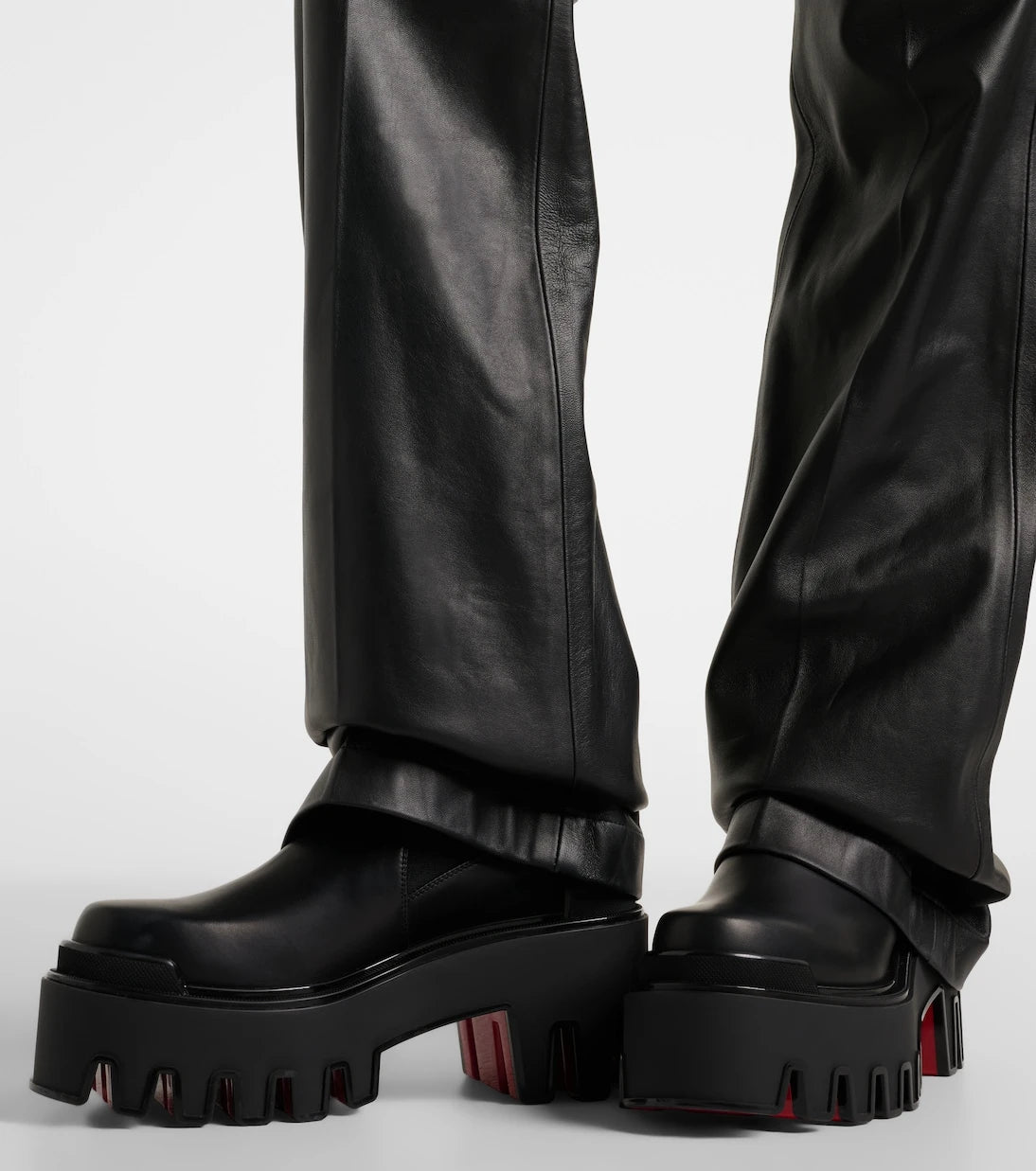 Christian Louboutin - Marchacroche leather Chelsea boots