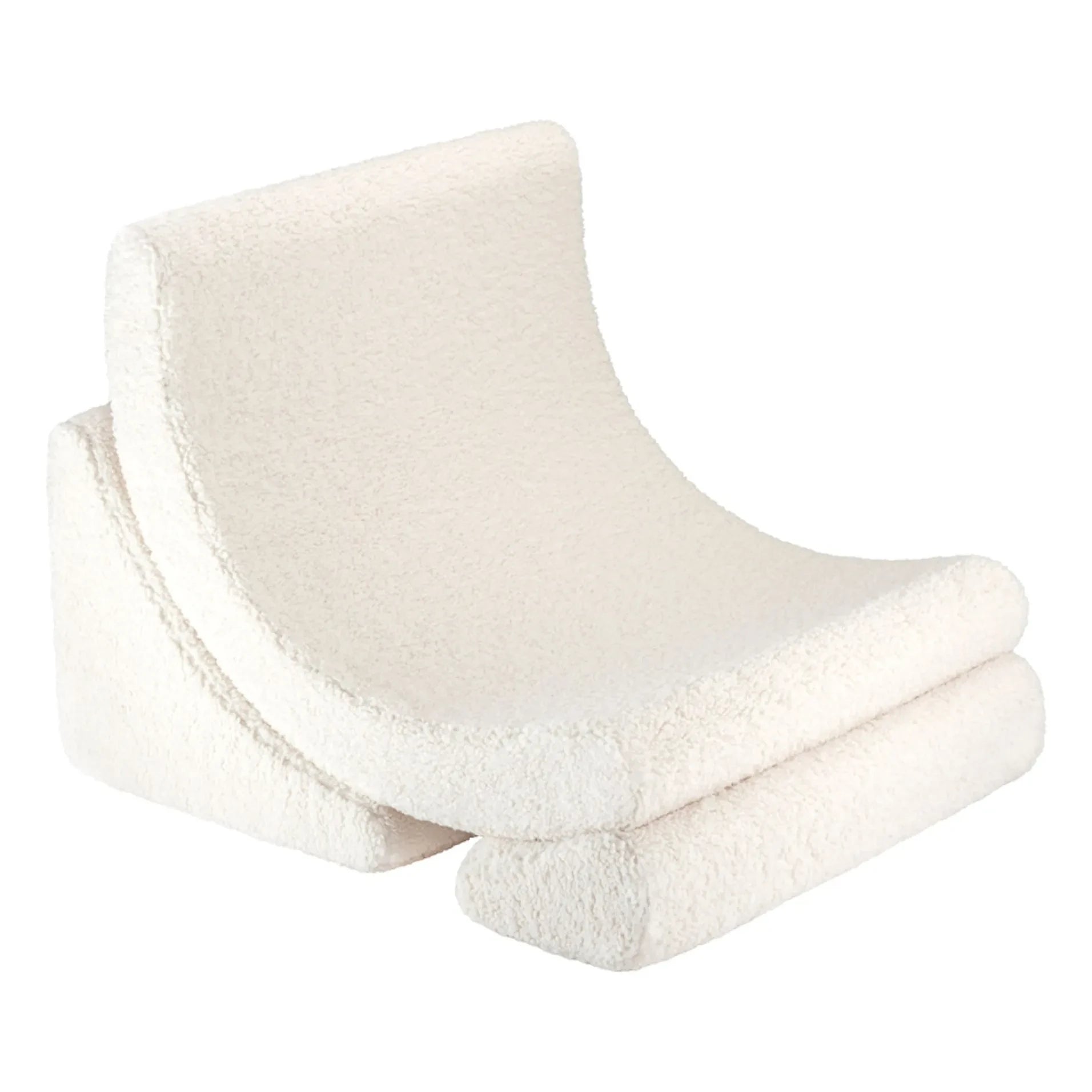 Wigiwama - Moon teddy armchair | Ecru