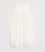 MAISON AVA White Embellished Dress with Cape (2-14 Years)