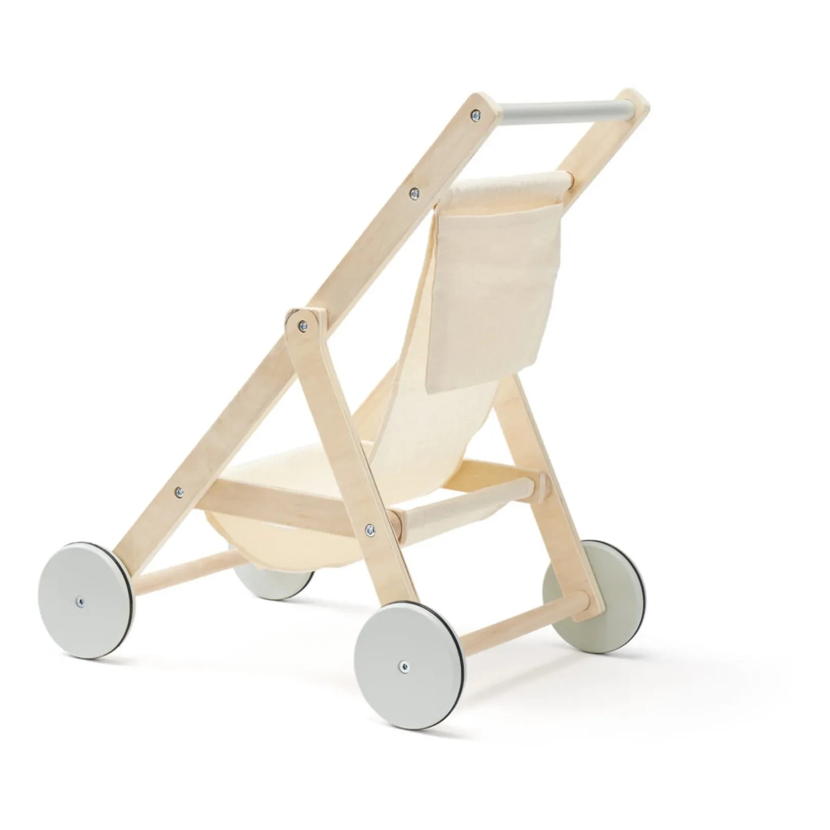 Kid's Concept - Wooden play stroller | Off white