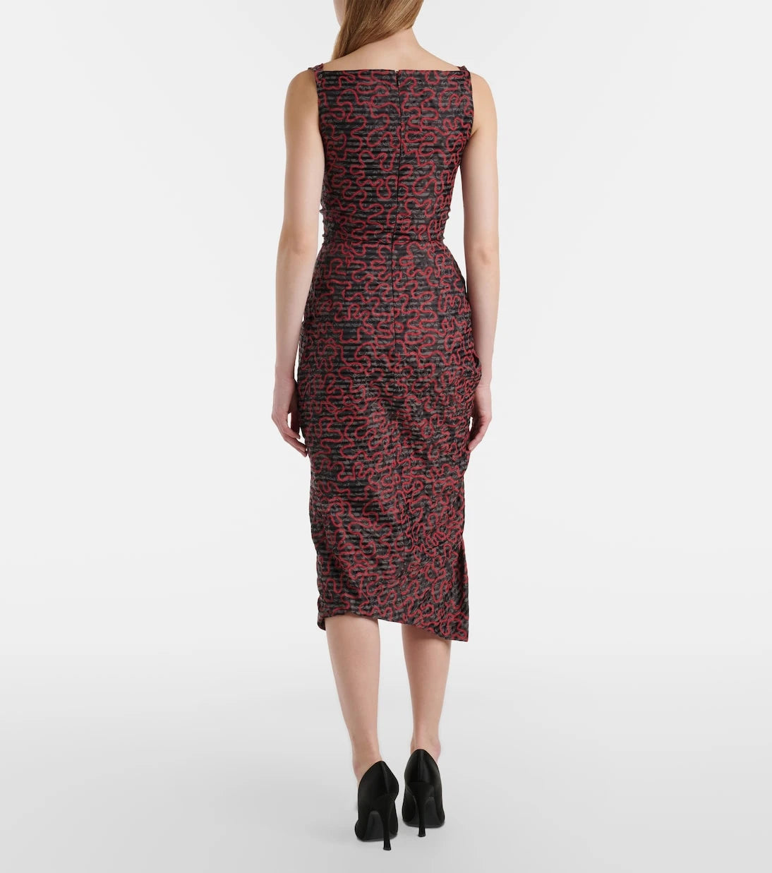 Vivienne Westwood - Panther printed midi dress