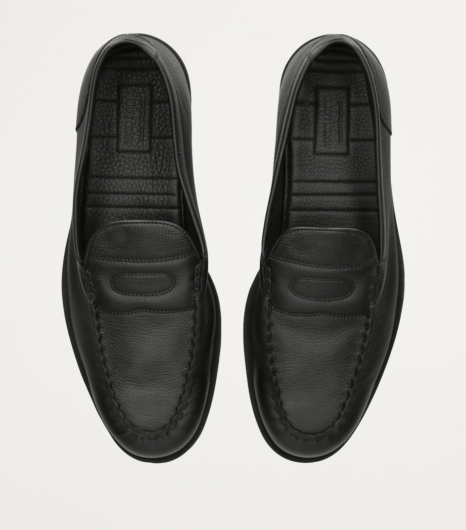 Leather Pace Loafers