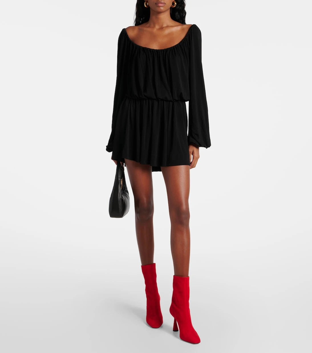 Aquazzura - Amore 95 suede ankle boots