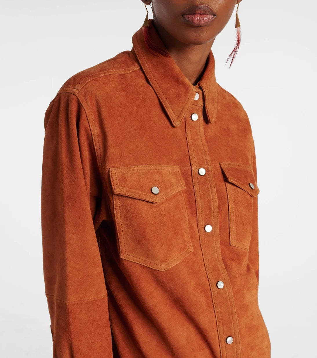 Isabel Marant - Delcia suede shirt