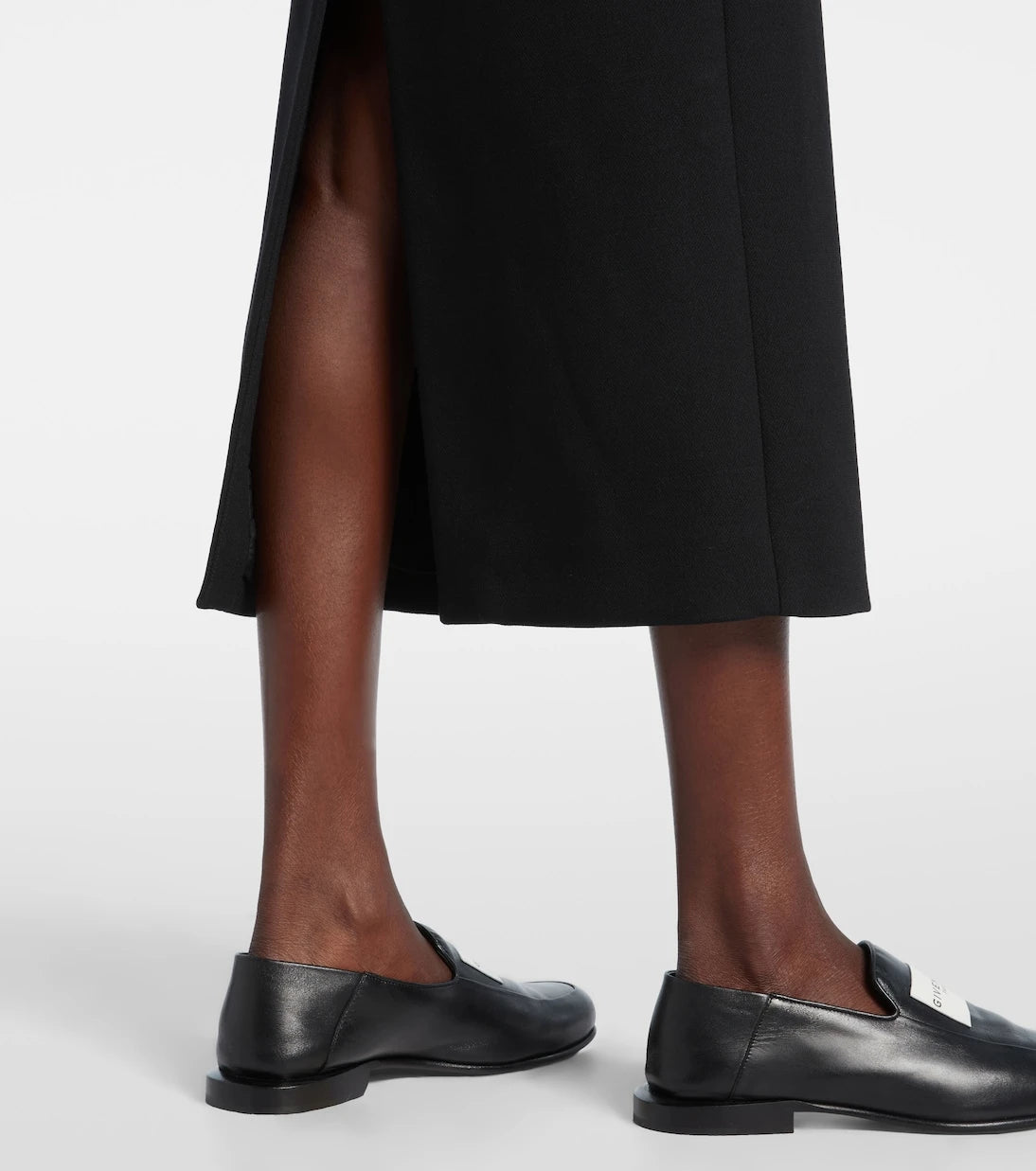 Givenchy - Wool-blend midi skirt