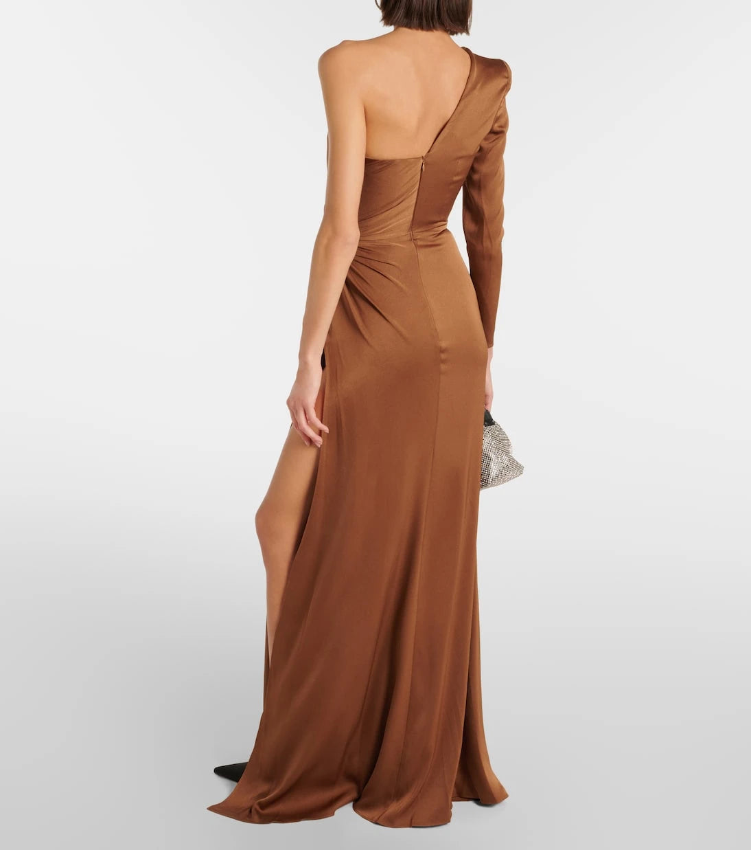 Alex Perry - One-shoulder satin gown