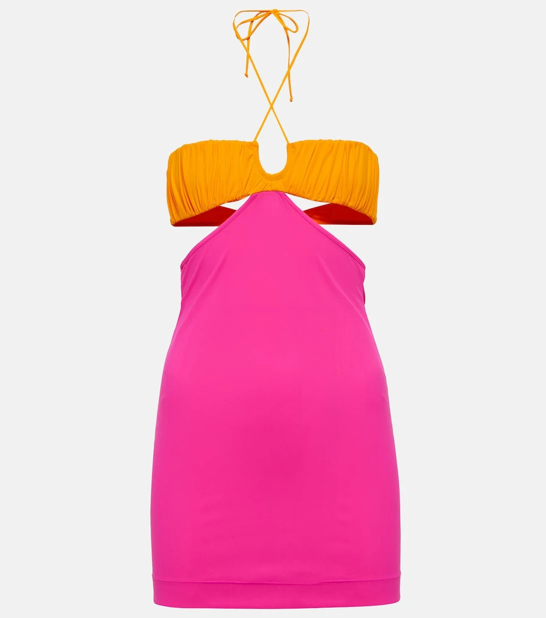 Nensi Dojaka - Cutout cotton minidress