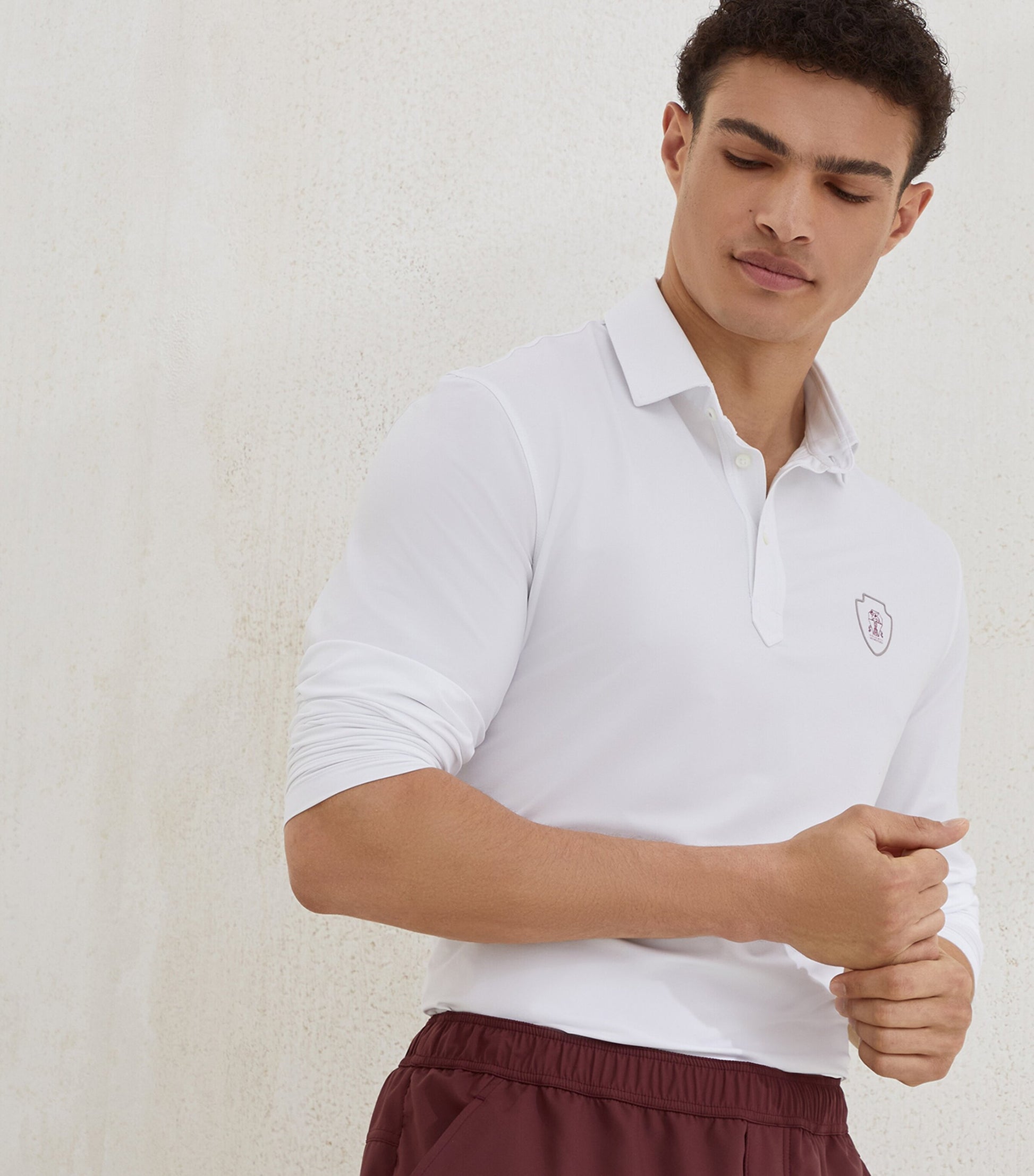 Brunello Cucinelli Logo Polo Shirt