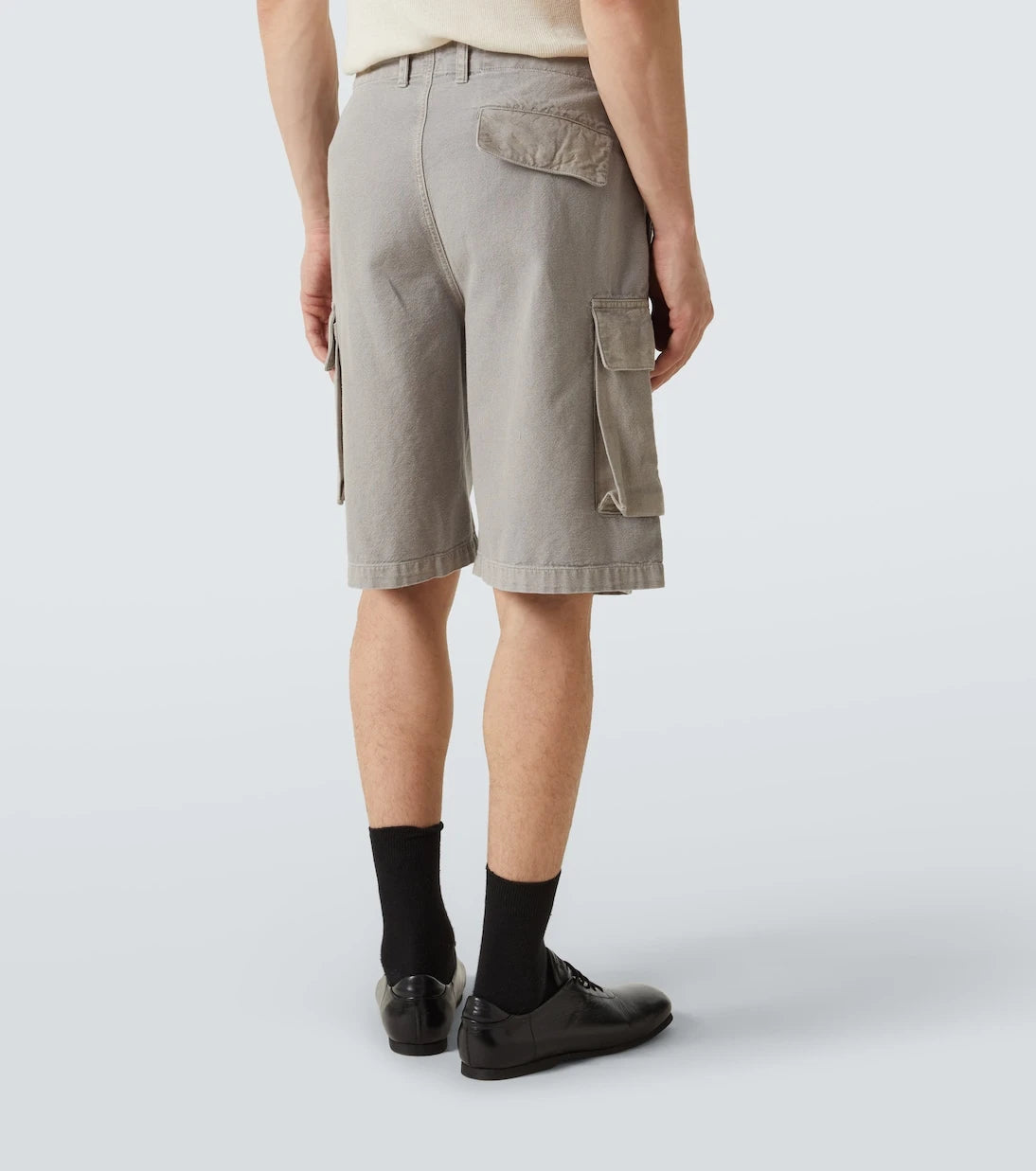 Our Legacy - Mount cotton and hemp canvas cargo shorts