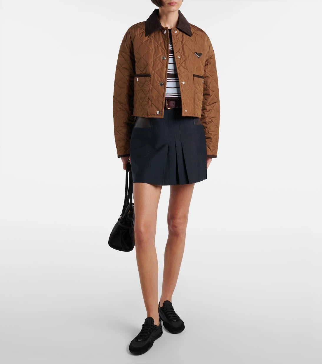 Prada - Re-Nylon quilted cropped jacket