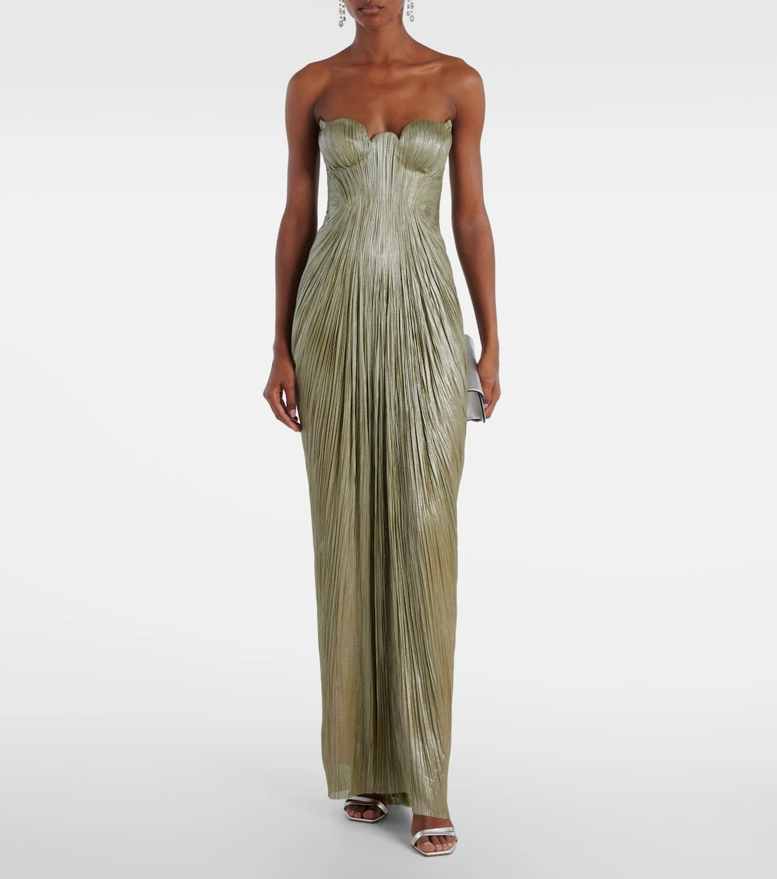 Maria Lucia Hohan - Jasleen strapless silk tulle corset gown