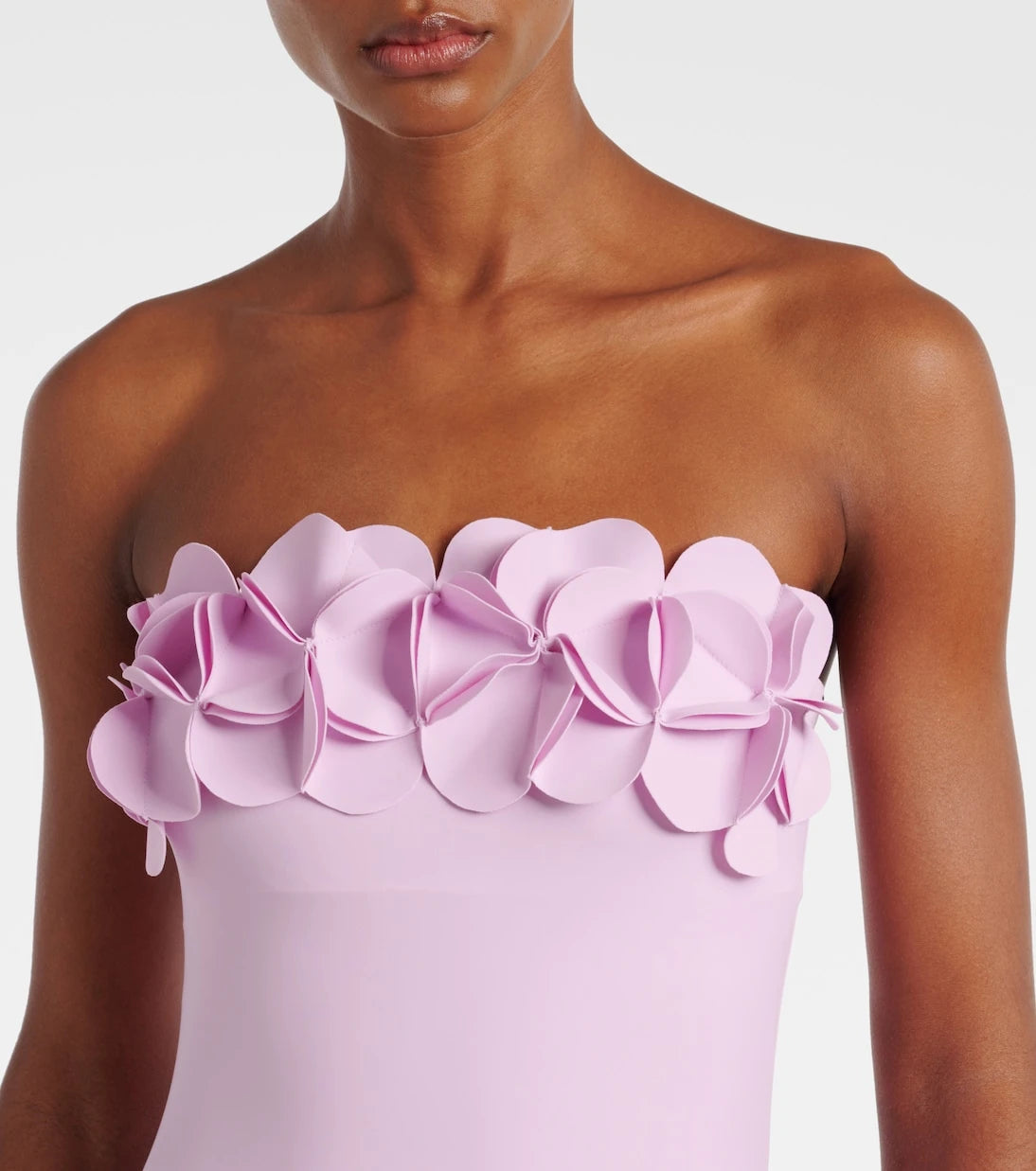 Karla Colletto - Floral bandeau swimsuit