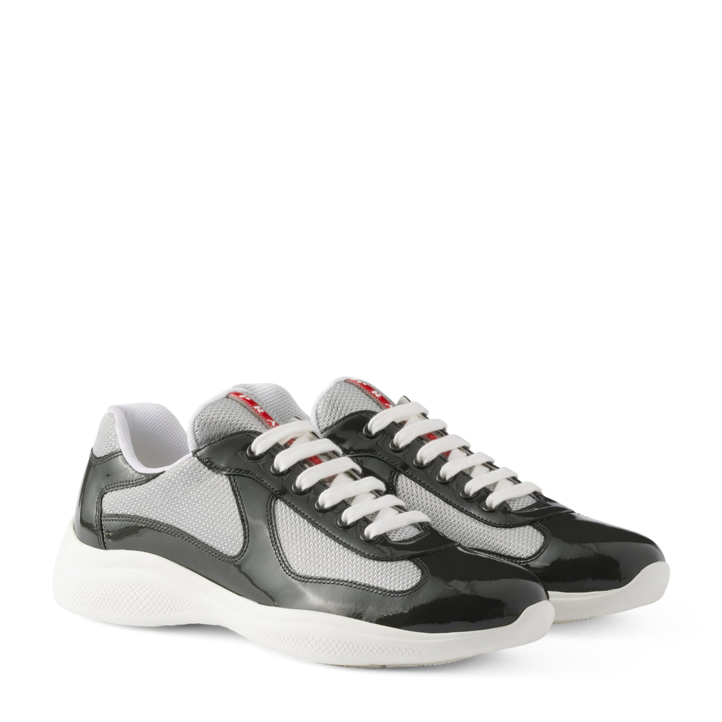 Patent Leather-Blend America's Cup Sneakers