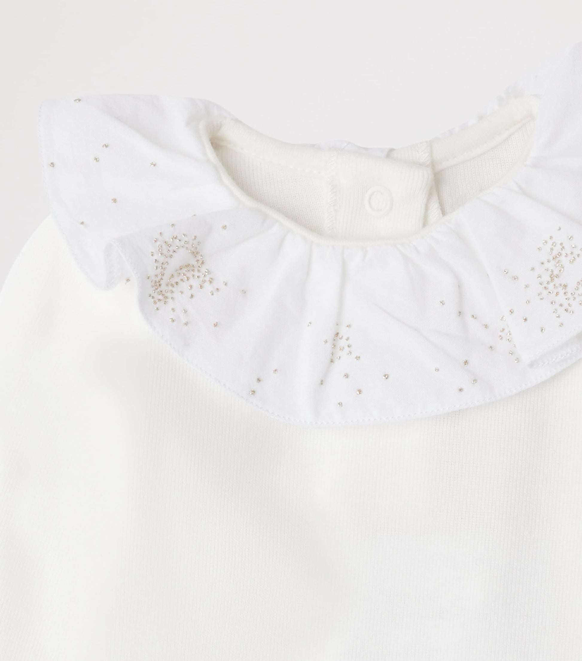 Organic Cotton Embroidered June Bodysuit (1-24 Months)